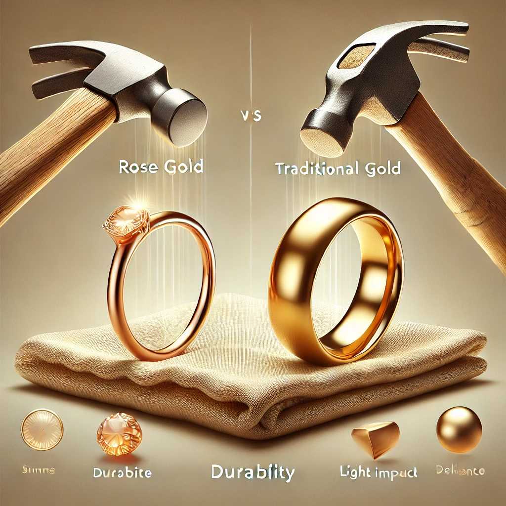 Is Rose Gold More Durable Than Traditional Yellow Gold