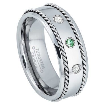 Tungsten Carbide Men's Wedding Band